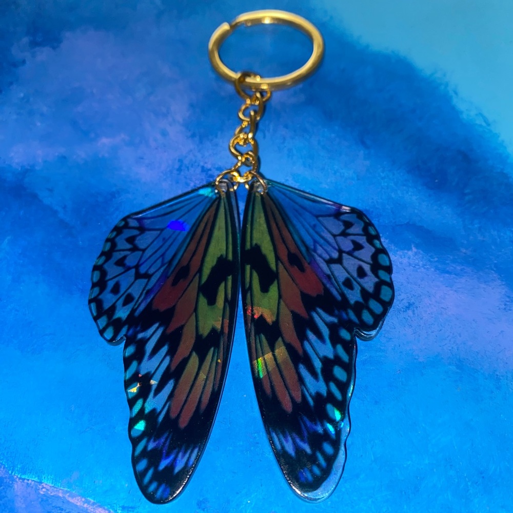 Butterfly Wings Keychain (Gold)🧡💛